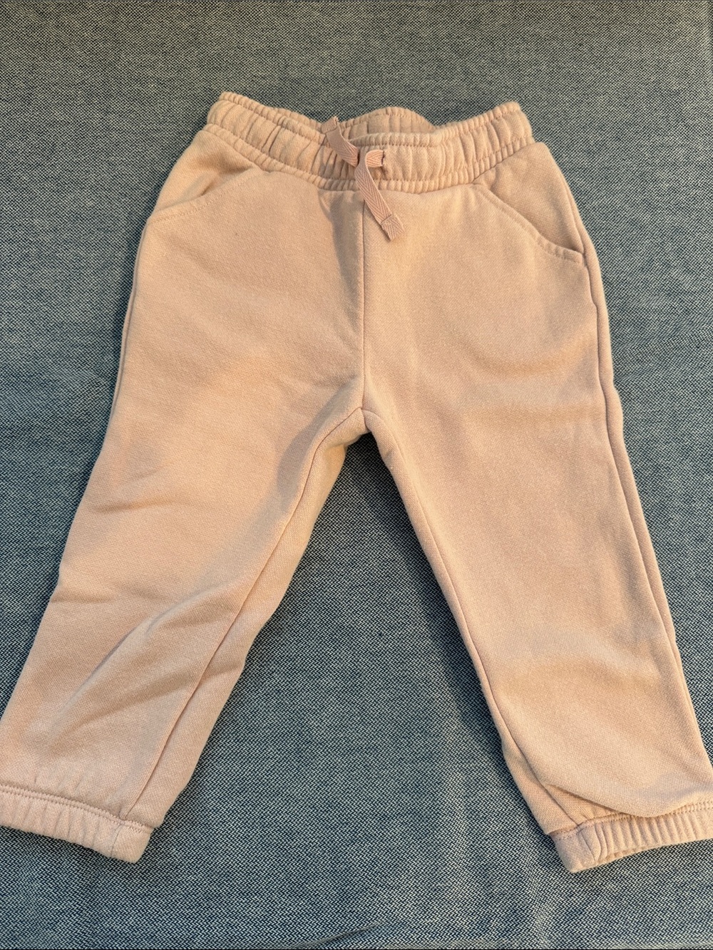 Cat & Jack Pale Pink Fleece Joggers